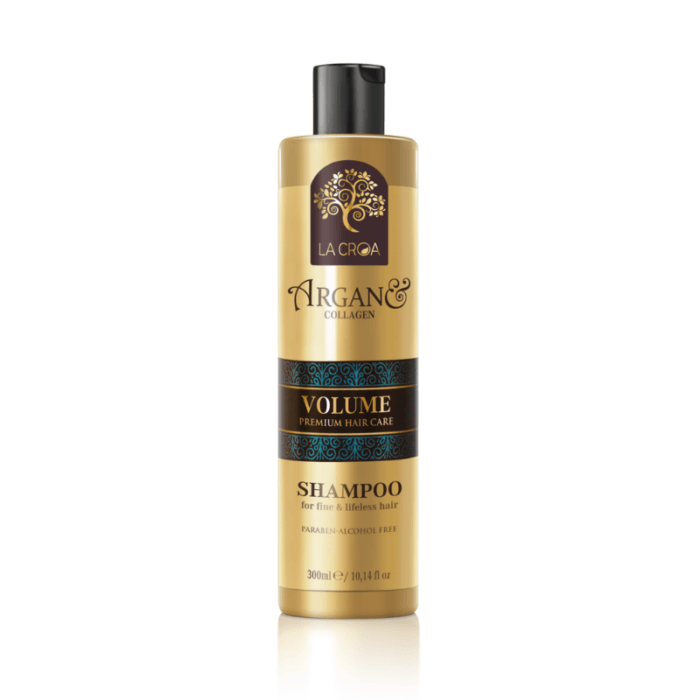 argan volume shampoo la croa